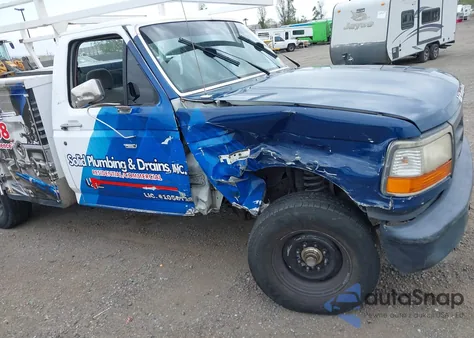 1997 Ford F-350 Xl from USA, damaged, VIN 3FTHF35HXVMA54931